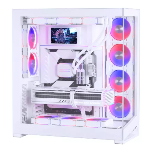 Phanteks PH-HRLCD_WT01 számítógépház alkatrész Univerzális LCD panel kit