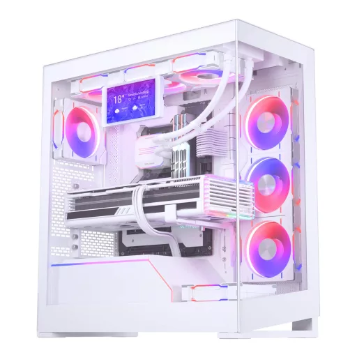 Phanteks PH-HRLCD_WT01 számítógépház alkatrész Univerzális LCD panel kit