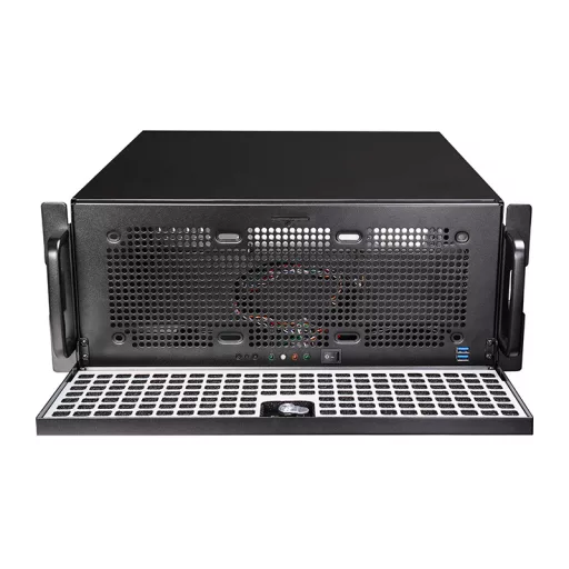 Chieftec UNC-409S-AIO-OP Rack Fekete