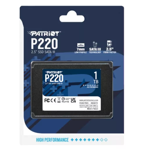 Patriot Memory P220 1TB 2.5" Serial ATA III