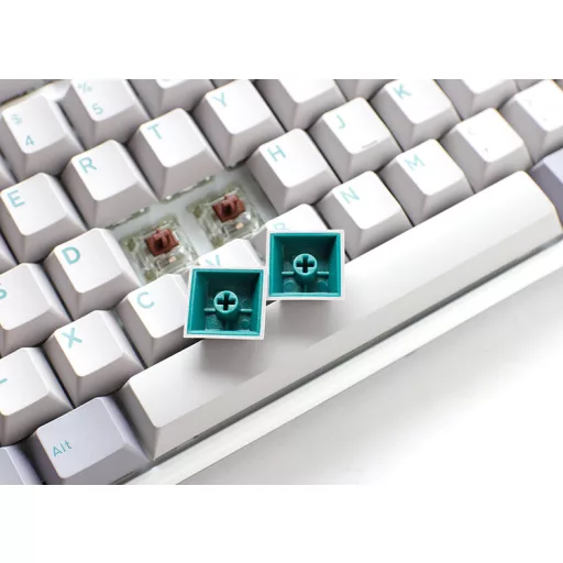 Ducky One 3 TKL Mist Grey billentyűzet Játék USB Amerikai angol Szürke