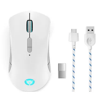   Lenovo Legion M600 Wireless Gaming egér Játék Kétkezes RF Wireless + Bluetooth + USB Type-A Optikai 16000 DPI