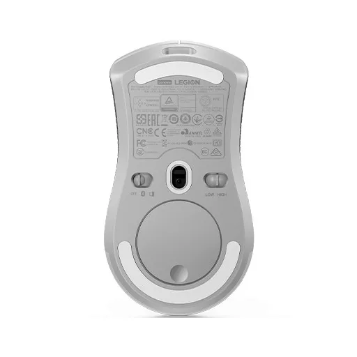 Lenovo Legion M600 Wireless Gaming egér Játék Kétkezes RF Wireless + Bluetooth + USB Type-A Optikai 16000 DPI
