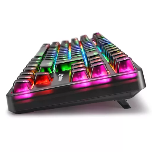 Sharkoon SGK70W billentyűzet Játék USB QWERTZ Német Fekete