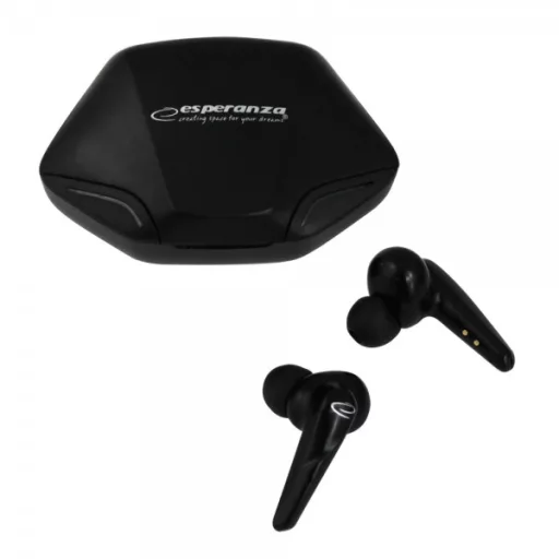 Esperanza EH231K fejhallgató és headset Vezeték nélküli Hallójárati Hívás/zene Micro-USB Bluetooth Fekete