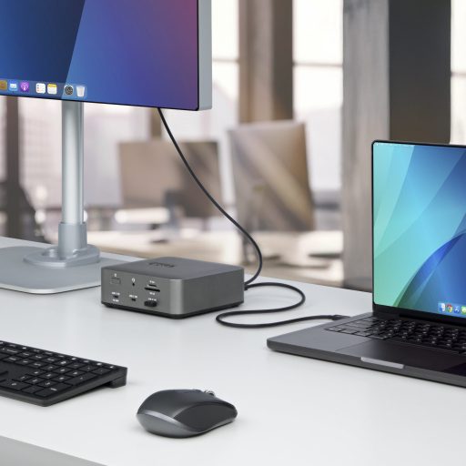 StarTech.com TBLT5MM1M240W Thunderbolt kábel 1 M 80 Gbit/s Fekete