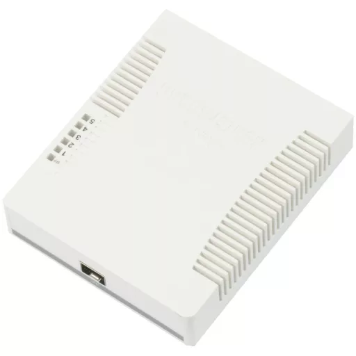 Mikrotik RB260GS Gigabit Ethernet (10/100/1000) Ethernet-áramellátás (PoE) támogatása Fehér