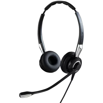   Jabra BIZ 2400 II Headset Vezetékes Fejpánt Iroda/telefonos ügyfélközpont Fekete
