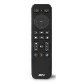   Hama 00221050 távirányító Vezeték nélküli infravörös TV Nyomógombok