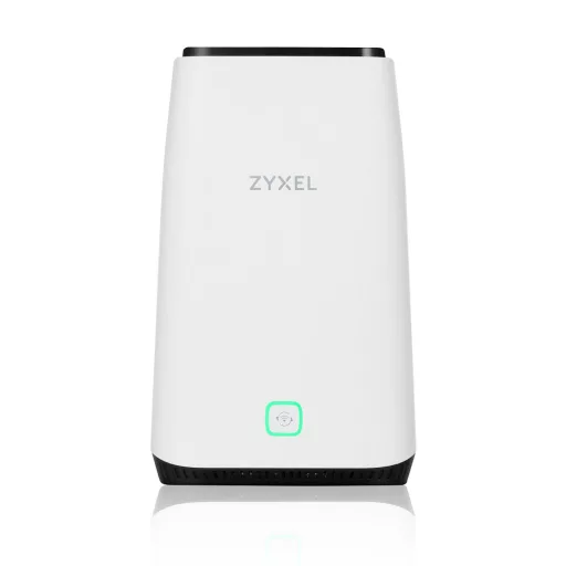 Zyxel FWA510 vezetéknélküli router Multi-Gigabit Ethernet Háromsávos (2,4 GHz / 5 GHz / 5 GHz) 5G Fekete, Fehér