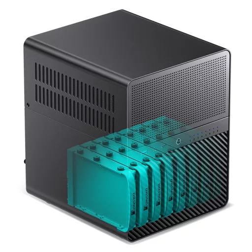Jonsbo N3 Mini Tower Fekete