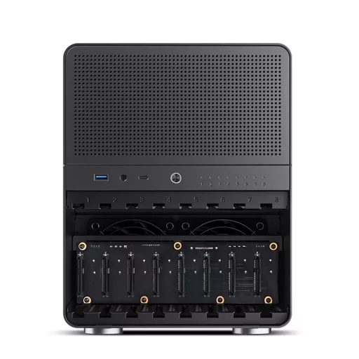 Jonsbo N3 Mini Tower Fekete