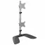 StarTech.com ARMDUOVS asztali TV konzol 68,6 cm (27") Fekete, Ezüst