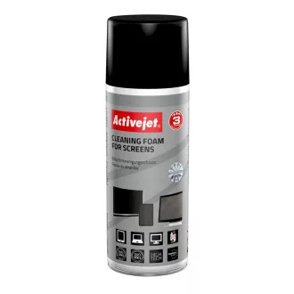   Activejet AOC-101 kelléktisztító készlet LCD/LED/Plasma, LCD/TFT/plazma, Mobiltelefon / okostelefon, Képernyő / műanyag Berendezéstisztító hab 400 ml