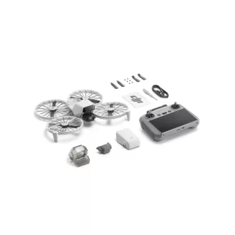   DJI Flip 4 rotorok Quadcopter 48 MP 3840 x 2160 pixelek 3110 mAh Fekete, Fehér