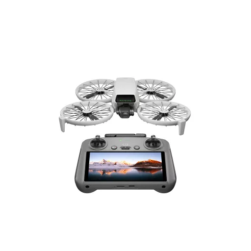 DJI Flip 4 rotorok Quadcopter 48 MP 3840 x 2160 pixelek 3110 mAh Fekete, Fehér