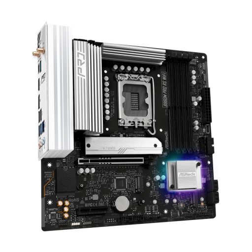 Asrock B860M Pro RS WiFi Intel B860 LGA 1851 (Socket V1) Micro ATX