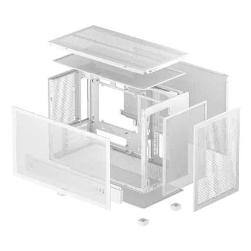 DeepCool CH260 WH Micro Tower Fehér