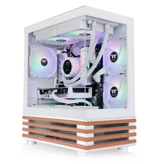Thermaltake View 170 WS ARGB Snow Micro Tower Fehér