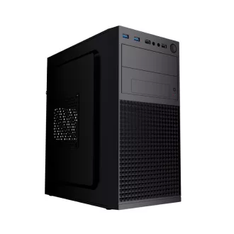 Gembird Fornax K300 Mini Tower Fekete