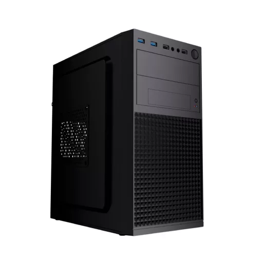 Gembird Fornax K300 Mini Tower Fekete