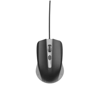   Gembird MUS-4B-01 egér Irodai Kétkezes USB A típus Optikai 1200 DPI