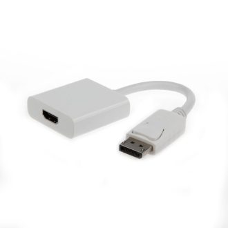   Gembird A-DPM-HDMIF-002-W video átalakító kábel 0,1 M DisplayPort HDMI A-típus (Standard) Fehér