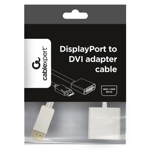 Gembird A-DPM-HDMIF-002-W video átalakító kábel 0,1 M DisplayPort HDMI A-típus (Standard) Fehér