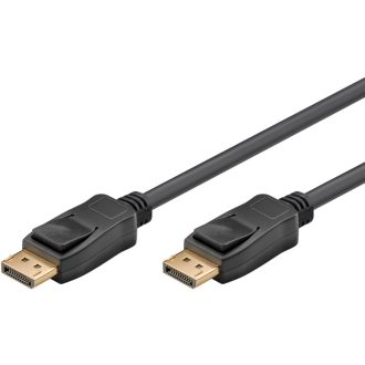 Goobay 64797 DisplayPort kábel 1 M Fekete