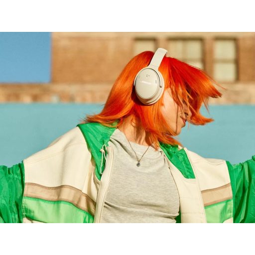 Bose QuietComfort Headset Vezetékes és vezeték nélküli Fejpánt Zene/általános Bluetooth Fehér