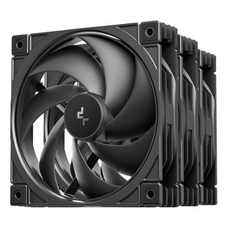 DeepCool FD12 V2 12 cm Fekete 4 db