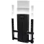 Ergotron 61-128-085 asztali TV konzol 160 cm (63") Fali Fekete
