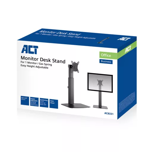 ACT AC8331 asztali TV konzol 81,3 cm (32") Fekete