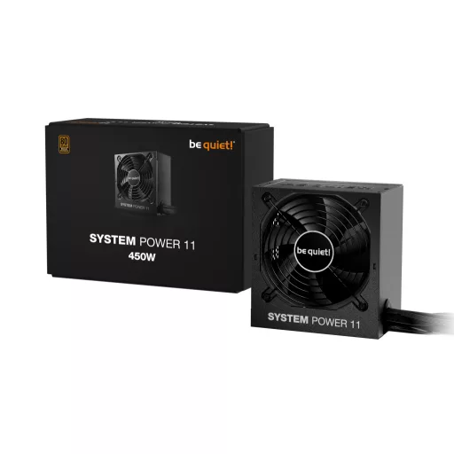 be quiet! System Power 11 450W 20+4 pin ATX ATX Fekete