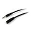 StarTech.com 2m 3.5mm/3.5mm audio kábel Fekete