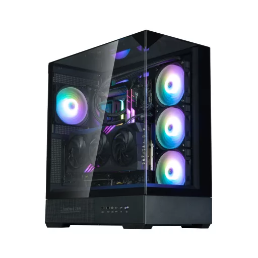 Zalman P40 Prism Plus Black Midi Tower Fekete