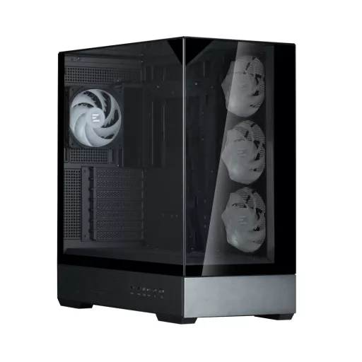 Zalman P40 Prism Plus Black Midi Tower Fekete