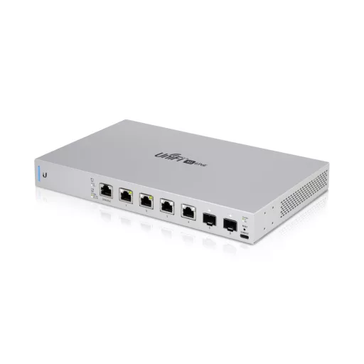 Ubiquiti UniFi US-XG-6POE hálózati kapcsoló Vezérelt 10G Ethernet (100/1000/10000) Ethernet-áramellátás (PoE) támogatása 1U Szürke