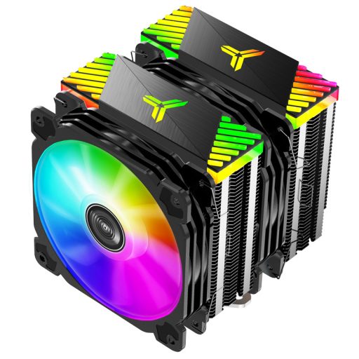 Jonsbo CR-2000GT számítógépes hűtőrendszer Processzor Hűtő 12 cm Fekete 1 db