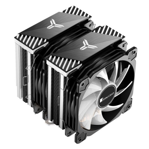 Jonsbo CR-2000GT számítógépes hűtőrendszer Processzor Hűtő 12 cm Fekete 1 db