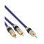 InLine 4043718032006 audio kábel 2 M 2 x RCA 3.5mm Kék