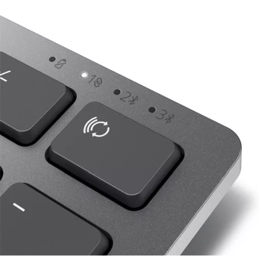DELL KM7321W billentyűzet Egér mellékelve Irodai RF vezeték nélküli + Bluetooth QWERTZ Magyar Szürke, Titán