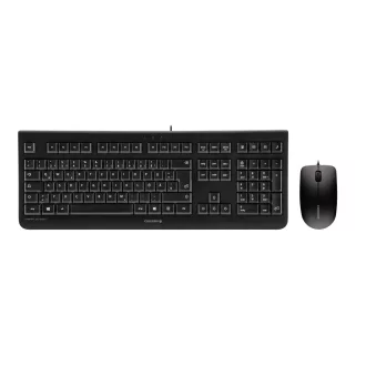  CHERRY DC 2000 billentyűzet Egér mellékelve Univerzális USB AZERTY Belga Fekete