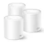TP-Link Deco X50 (3-pack) Kétsávos (2,4 GHz / 5 GHz) Wi-Fi 6 (802.11ax) Fehér Belső