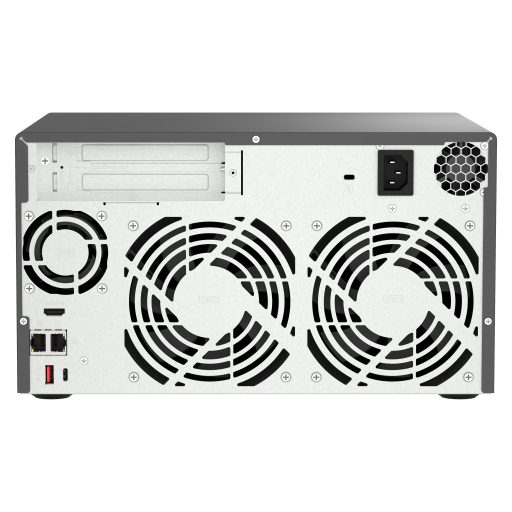 QNAP TVS-H874T-I7-32G tárolószerver NAS Tower Intel® Core™ i7 32 GB DDR4 0 TB QNAP QTS Fekete