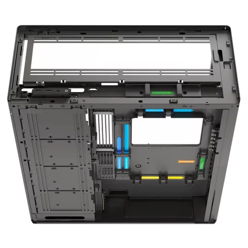 HAVN HS 420 VGPU Midi Tower Fekete