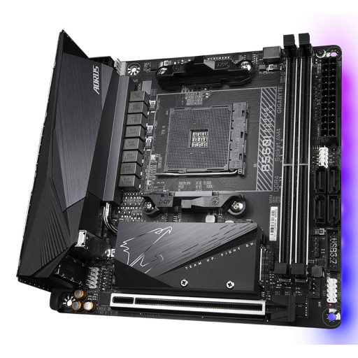 GIGABYTE B550I AORUS PRO AX AMD B550 AM4 foglalat mini ITX
