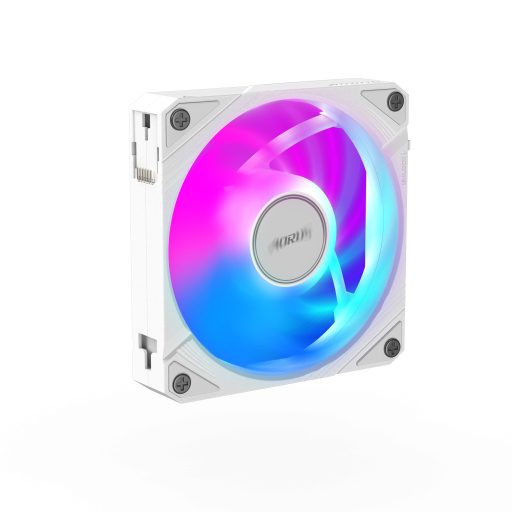 GIGABYTE AORUS EZ CHAIN FAN 120 ICE Alaplap Ventilátor 12 cm Fehér 1 db