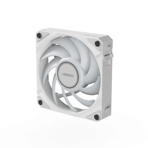 GIGABYTE AORUS EZ CHAIN FAN 120 ICE Alaplap Ventilátor 12 cm Fehér 1 db