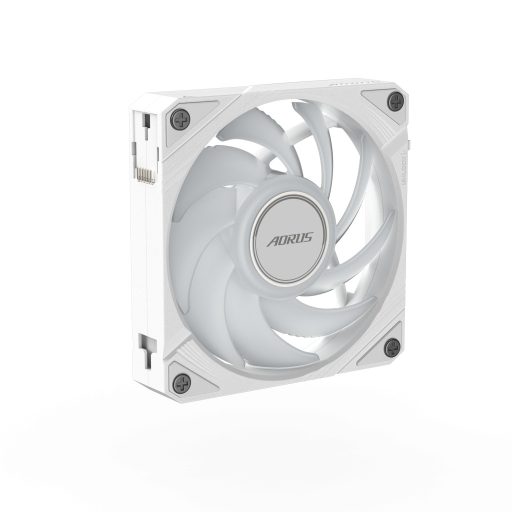 GIGABYTE AORUS EZ CHAIN FAN 120 ICE Alaplap Ventilátor 12 cm Fehér 1 db